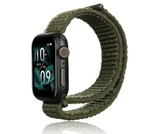 Beline apyrankė Apple Watch Nylon 38/40/41mm cargo haki spalvos