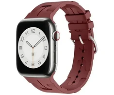 Beline apyrankė Apple Watch silikoninė Ultra 38/40/41mm maroon box