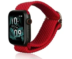 Beline dirželis Apple Watch Textile 42|44|45|49mm raudona |red