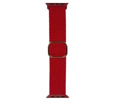 Beline dirželis Apple Watch Textile 42|44|45|49mm raudona |red