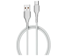 Beline kabelis 25W USB-A/USB-C 2m baltos spalvos BLNCWC02