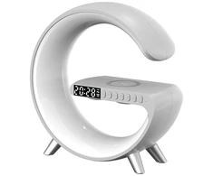 Beline Multifunctional Lamp MajesticLine with alarm clock and bluetooth speaker whiteZapytaj Chat