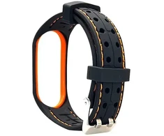 Beline Mi Band 3/4 Smart apyrankė juoda ir raudona