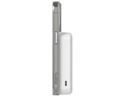 Belkin 10 000 mAh 15w Qi2 MagSafe balta