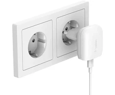 Belkin USB-C namų įkroviklis ir C-LTG kabelis, 18 W, 1,2 m, Baltas