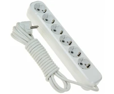 Bellight Pagarinātājs Belight Extension Cord with 6 sockets Earthed 3m