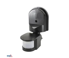 Bemko Paviršinis judesio daviklis, juodas, IP44, max 1200W, 180°, 5-12m