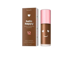 Benefit, Hello Happy, Brightening, Liquid Foundation, 12, Deep Warm, SPF 15, 30 ml