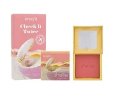 Benefit Shellie Blush Travel Exclusive skaistalai, 2 x 6 g