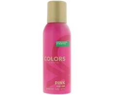 Benetton Colors Rožinė Floral and Fruity Dezodorantas Purškiklis For Women, 150 ml