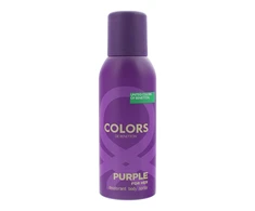 Benetton Colors Violetinė Long-Lasting Floral Dezodorantas Purškiklis For Women, 150 ml