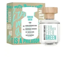 Benetton United Dreams Forever Žalias EDT tualetinis vanduo moterims, 80 ml