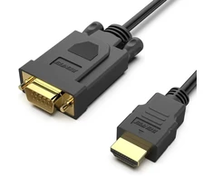 BENFEI cable HDMI to VGA cable 0,9 m unidirectional juodas
