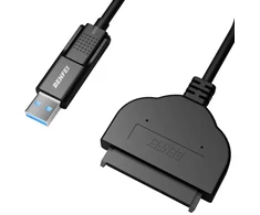 BENFEI USB-C USB-A 3.0 į SATA III, skirtas 2,5" HDD SSD, juodas