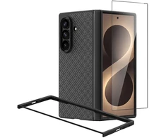 Dėklas Benks Magnetic Armor Grid Pro Grand Combo Case (C051) do Samsung Galaxy Z Fold 8 Ultra juodas
