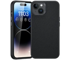 „Benks Magnetic Hybrid Armor Pro Kevlar“ telefono dėklas, skirtas „iPhone 15 Plus“, juodas