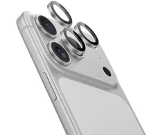 Benks Apsauginis stiklas DR Sapphire Lens Protector on camera skirtas Apple iPhone 17 Pro/17 Pro Max (lens 3 vnt) sidabrinis