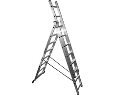 Besk Aliuminio laiptai 3x14 pakopų (1,4 mm)