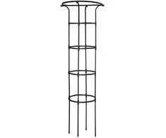 Besk Atbalsts telpaugiem D32/D50cm H155cm, juodas