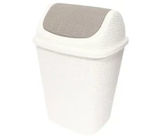 Besk Atkritumu konteineris Gaby1 Gaby1 su atverčiamu dangčiu 260x230x410mm Balta