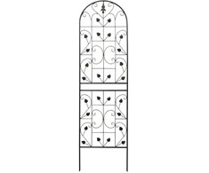 Besk Dekoratyvinės metalinės grotelės 50x180cm, juodos