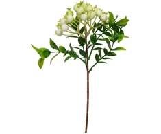 Besk Dekoratyviniai spygliai kekėje 33 cm, balti