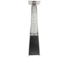 Besk Dujinis šildytuvas terasoms su stikliniu rėmu L52XW52XH227CM