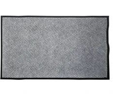 Besk Durų kilimėlis 90x150 cm pilkas