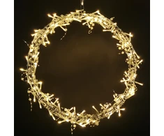 Besk Girliandos formos šviestuvai 40 cm, 160 LED IP44