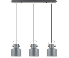 Lubinis šviestuvas Besk Griestu lampa, 3xE27, Max 40W, 220-240V, Melna