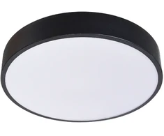 Lubinis šviestuvas Besk Bikuvalt Lubinė lempa BC002 LED 24W Juoda