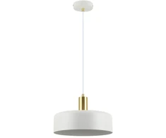 Lubinis šviestuvas Besk Griestu lampa, E27, Max 40W, 220-240V, Balta
