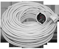 Besk Prailginimo laidas 50m 3x1,0mm² su įžeminimu Juodas