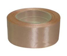 Besk Dovanų juosta Satininė Ruda 3.2cm x 15m