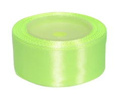Besk Dovanų juosta satininė Žalia 3.2cm x 15m