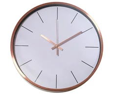 Besk Sieninis laikrodis 30cm, metalinis