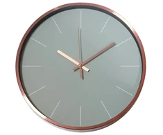 Besk Sieninis laikrodis 30cm, metalinis