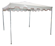Besk Sodo pavėsinė 3x3x2,5m Balta