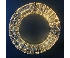 Besk Šviesų vainikas 30 cm, 800MicroLED IP44