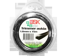 Besk Trimerio valas 1.6mm Kvadratinis 15m