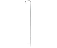 Besk Žibinto laikiklis metalinis 96cm, baltas
