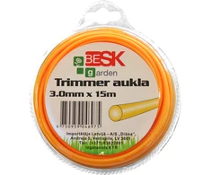 Besk Žoliapjovės laidas 3,0 mm * 15 m apvalus
