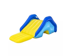 Bestway baseino čiuožykla, PVC, integruotas vandens purkštuvas, 247 × 124 × 100 cm, 52453