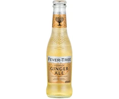 Bezalkoholisks dzēriens FEVER TREE Ginger Ale, stiklā, 0.2l (DEP)