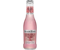 Bezalkoholisks dzēriens FEVER TREE Tonikas Rhubarb&amp;Raspberry, stiklā, 0.2l (DEP)