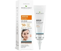 Bio Balance AKNSUN Mattifying &amp; Protecting Kreminis For Face SPF 50, 40 ml