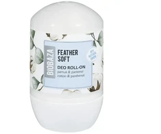 Biobaza Feather Soft Cotton Anti-Perspirant Dezodorantas Roll-On For Women, 50 ml