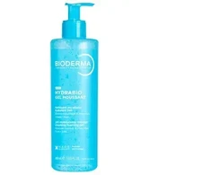 Bioderma Hydrabio Gel Moussant Micellar Cleansing Foaming Gel micelinis gelinis veido prausiklis, 400 ml
