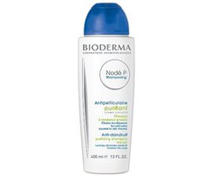Bioderma Nodé P Nuo pleiskanų Purifying Šampūnas valomasis šampūnas nuo pleiskanų riebiai odai, 400 ml