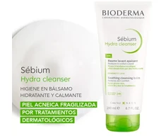 Veido odos prausiklis Bioderma Sebium Hydra, 200 ml